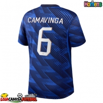 Camisa de Futebol França Eduardo Camavinga #6 Equipamento Principal Mundo 2026 Manga Curta